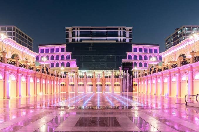 Jeddah Park commercial destination, architectural lighting